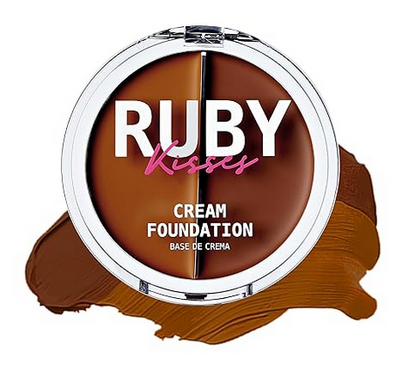 Ruby Kisses 3D Face Creator 2 Color Cream Foundation Concealer -RDF