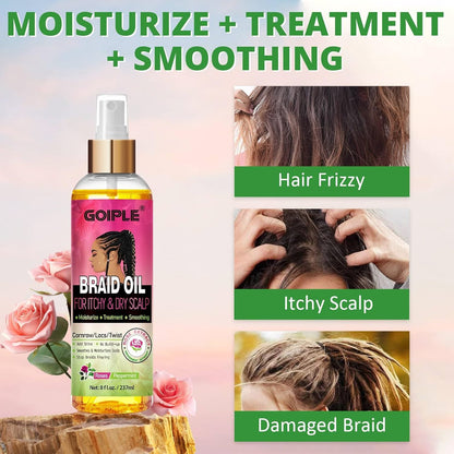 Goiple Braid Oil Spray 8 oz