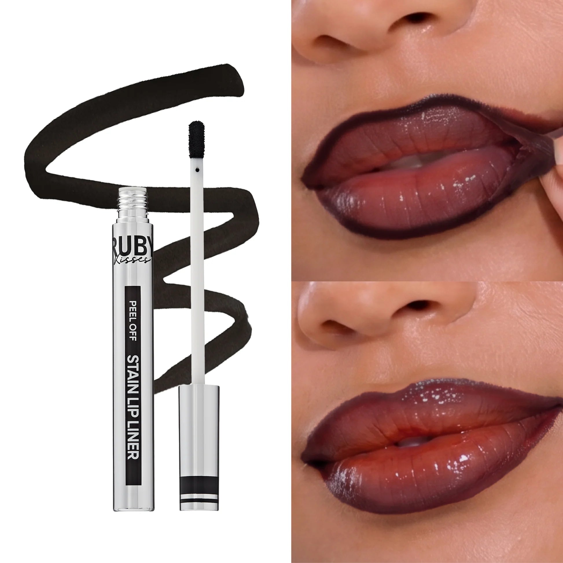 Ruby Kisses Peel Off Stain Lip Liner