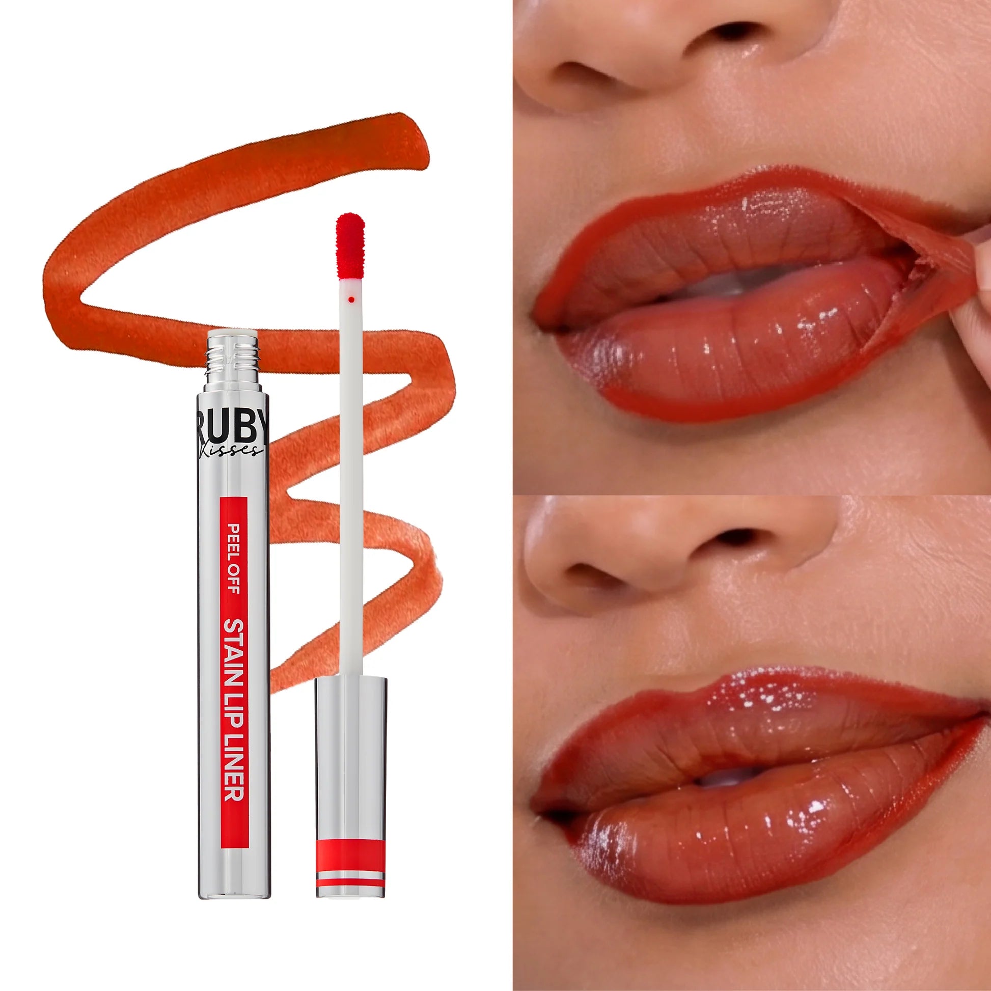 Ruby Kisses Peel Off Stain Lip Liner
