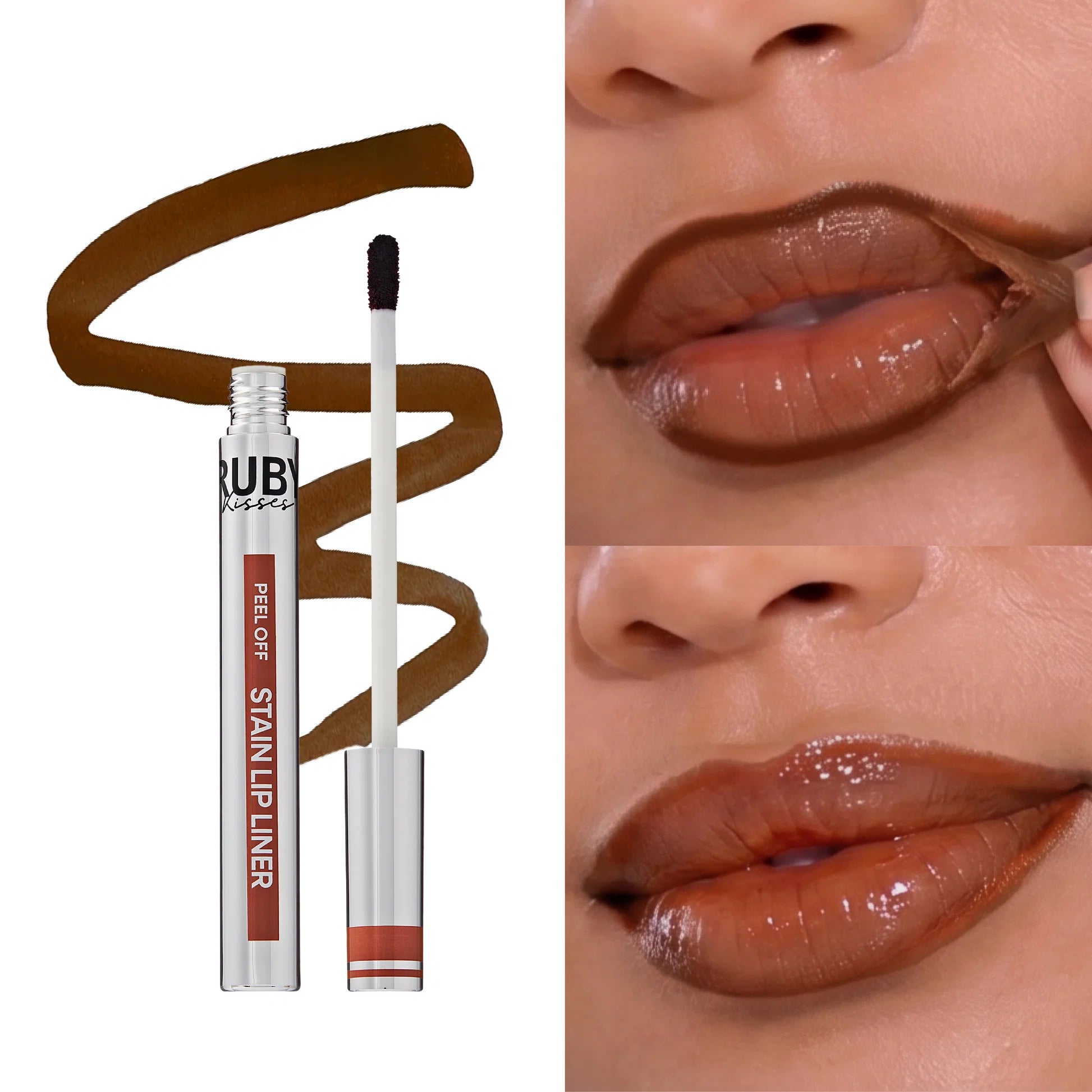 Ruby Kisses Peel Off Stain Lip Liner