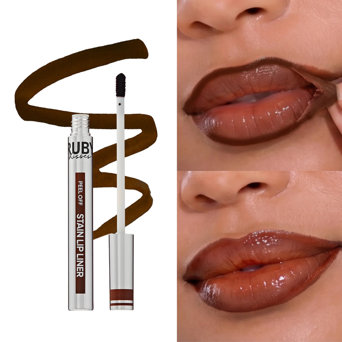 Ruby Kisses Peel Off Stain Lip Liner