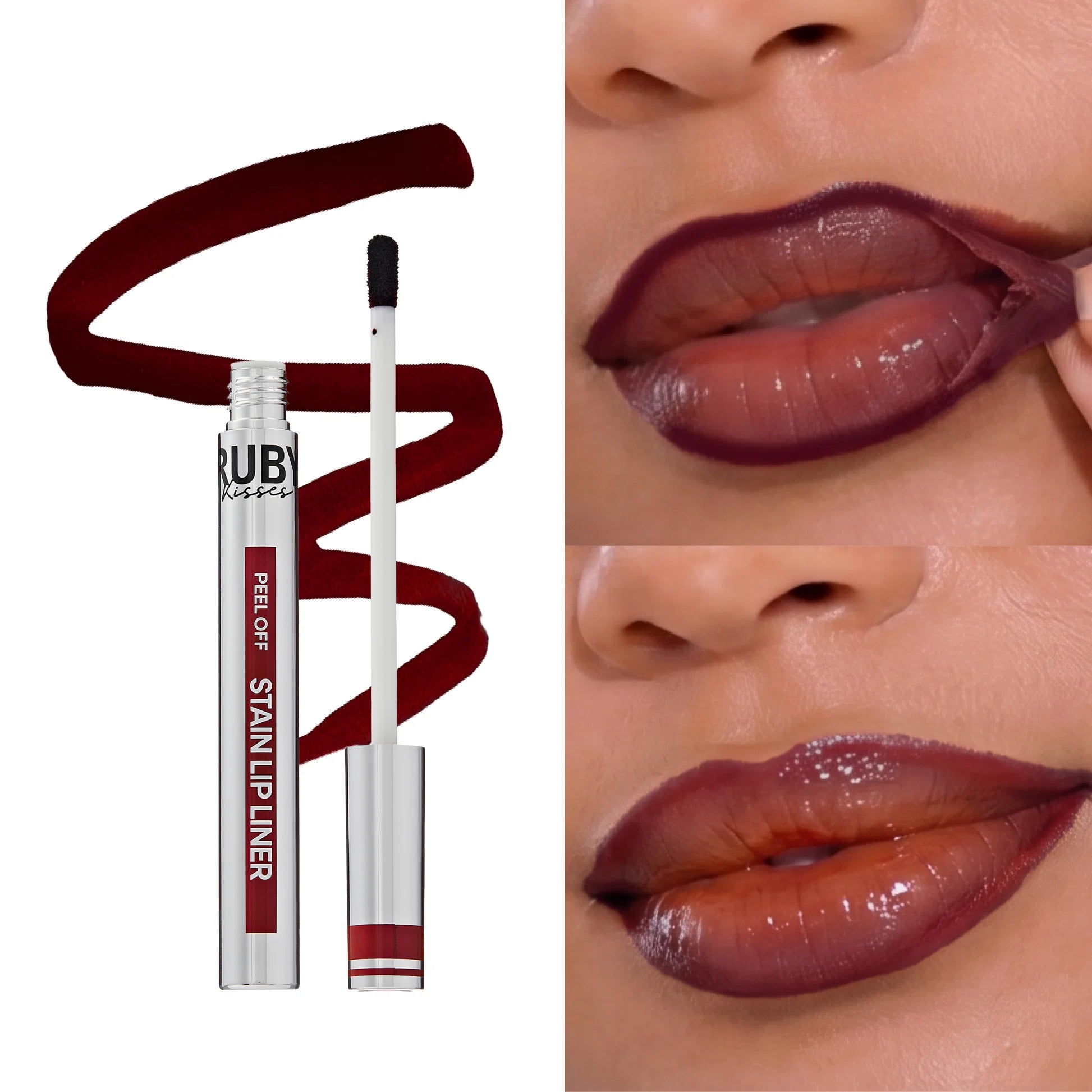 Ruby Kisses Peel Off Stain Lip Liner