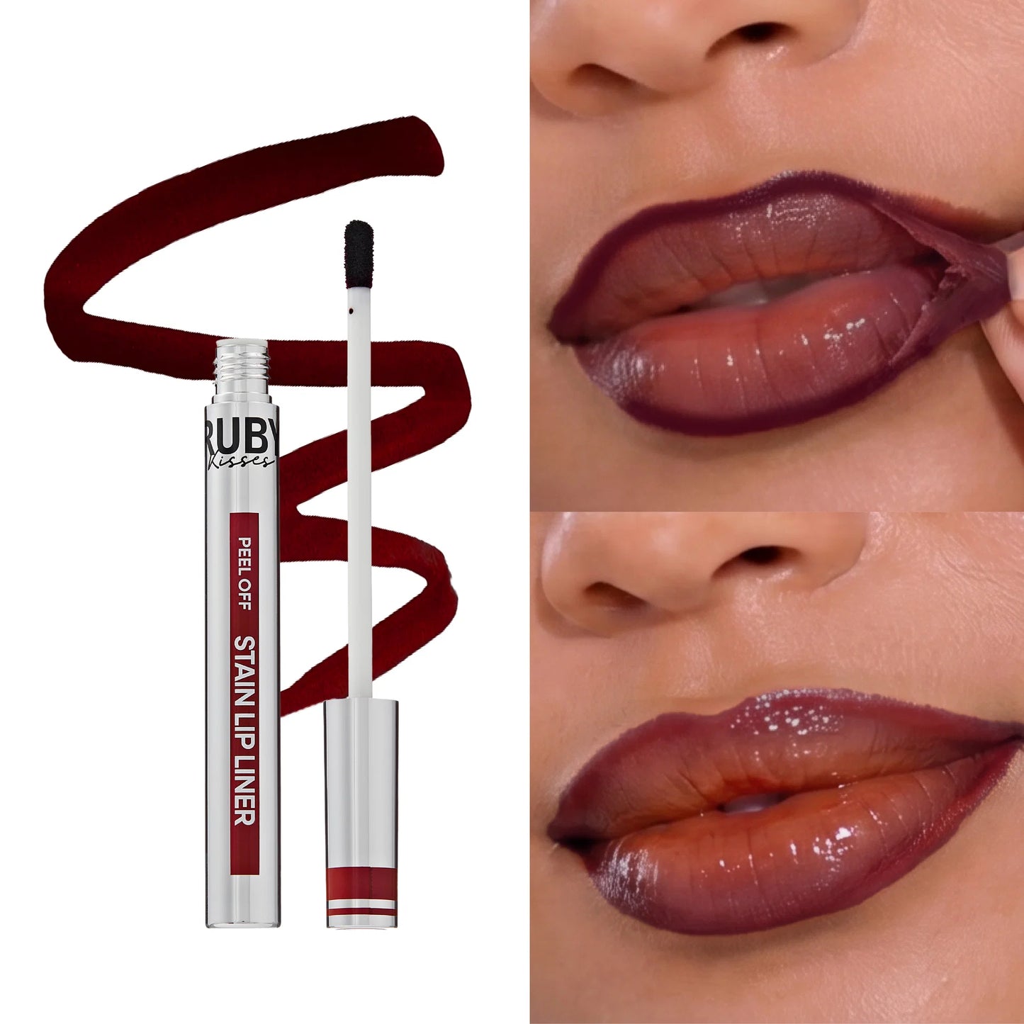 Ruby Kisses Peel Off Stain Lip Liner