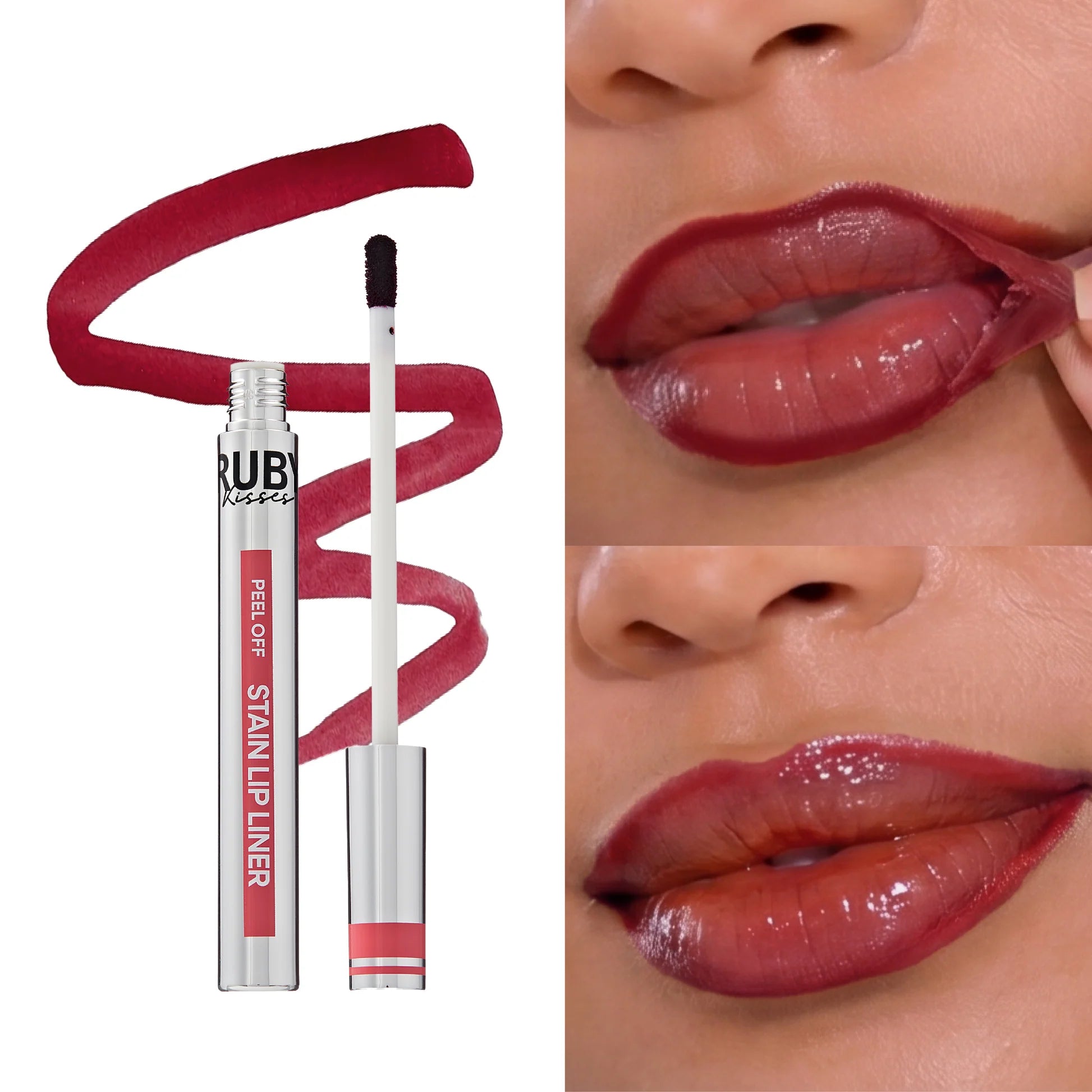 Ruby Kisses Peel Off Stain Lip Liner