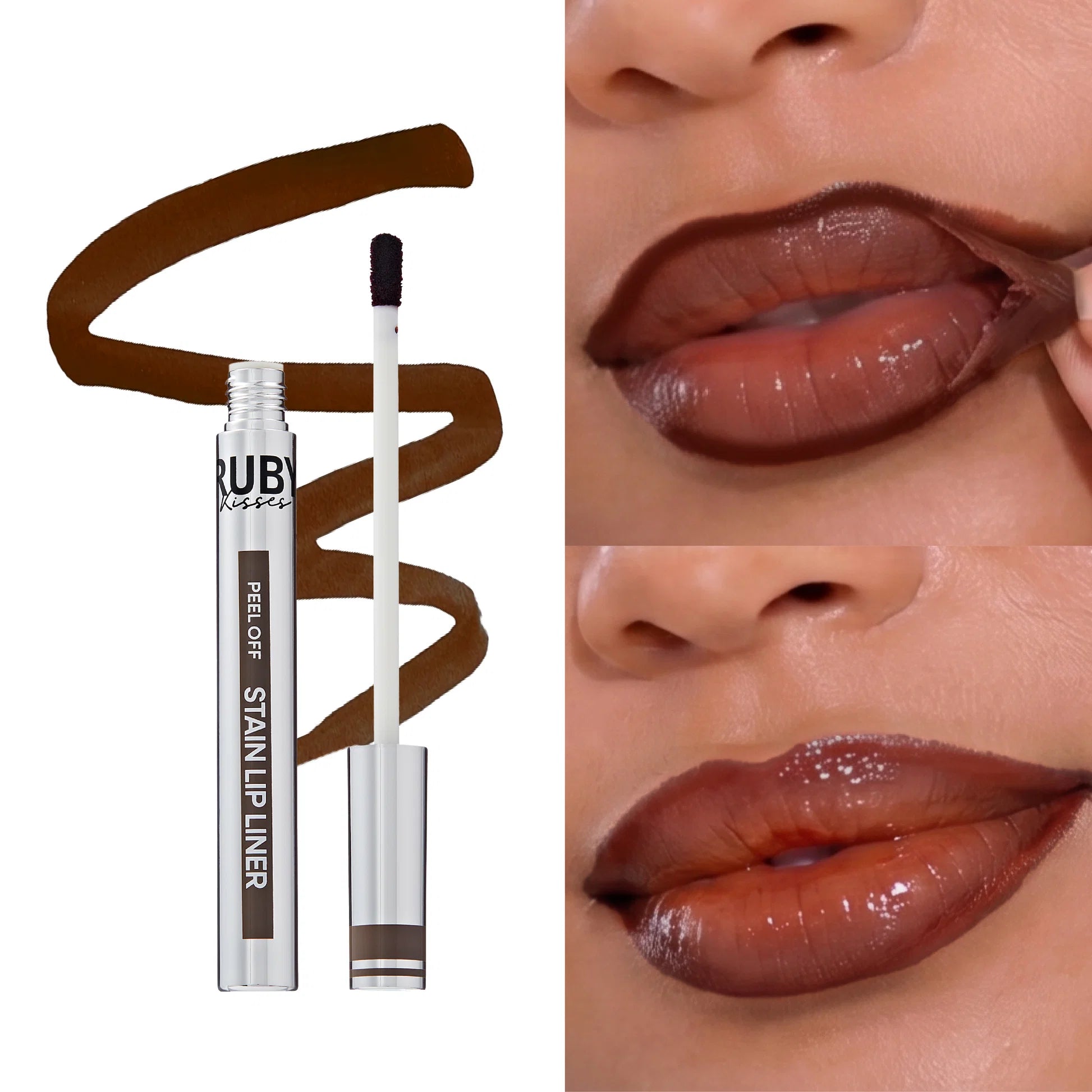 Ruby Kisses Peel Off Stain Lip Liner