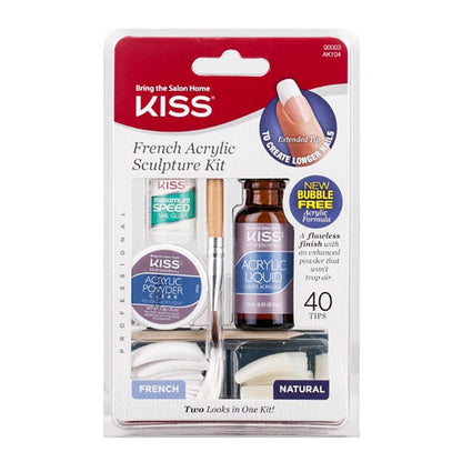 French Acrylic Nail Sculpture Kit - AK104 - by Kiss