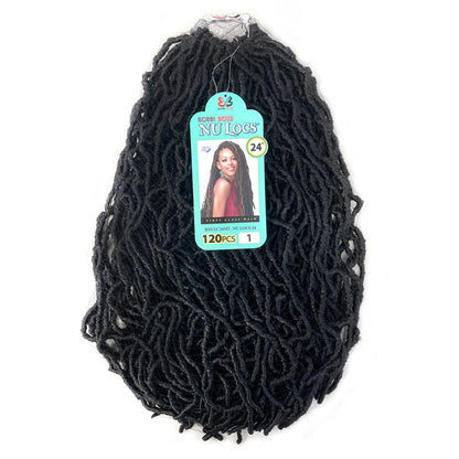 Bobbi Boss Synthetic Braids Nu Locs 24" 120 pcs Multi