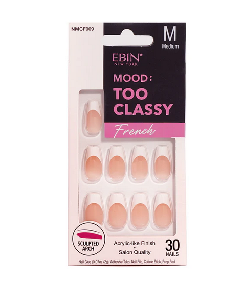 MOOD: TOO CLASSY French Nails
