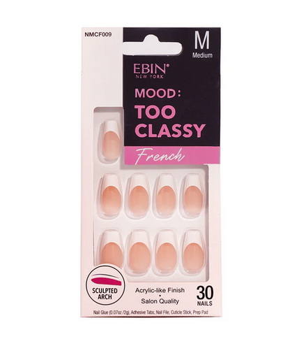 MOOD: TOO CLASSY French Nails