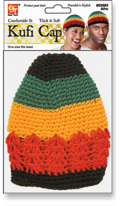 Beauty Town Kufi Cap One Size Fits Most