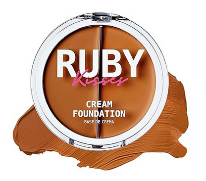 Ruby Kisses 3D Face Creator 2 Color Cream Foundation Concealer -RDF