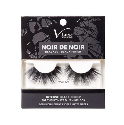 Kiss iEnvy V-Luxe Noir De Noir Collection Strip Lashes