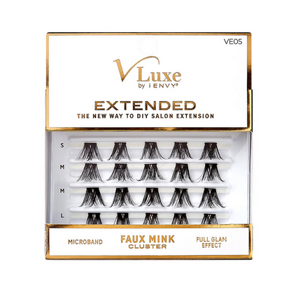 VLuxe Extended Collection Lash Extension Clusters