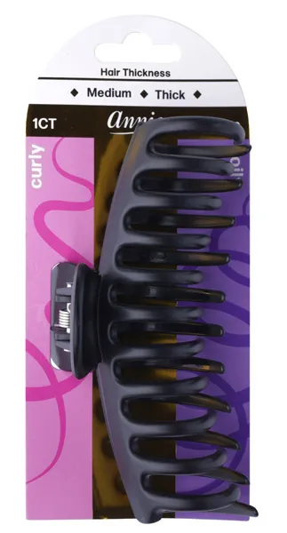 Annie 8119 Jaw Clip 12cm Matte Black