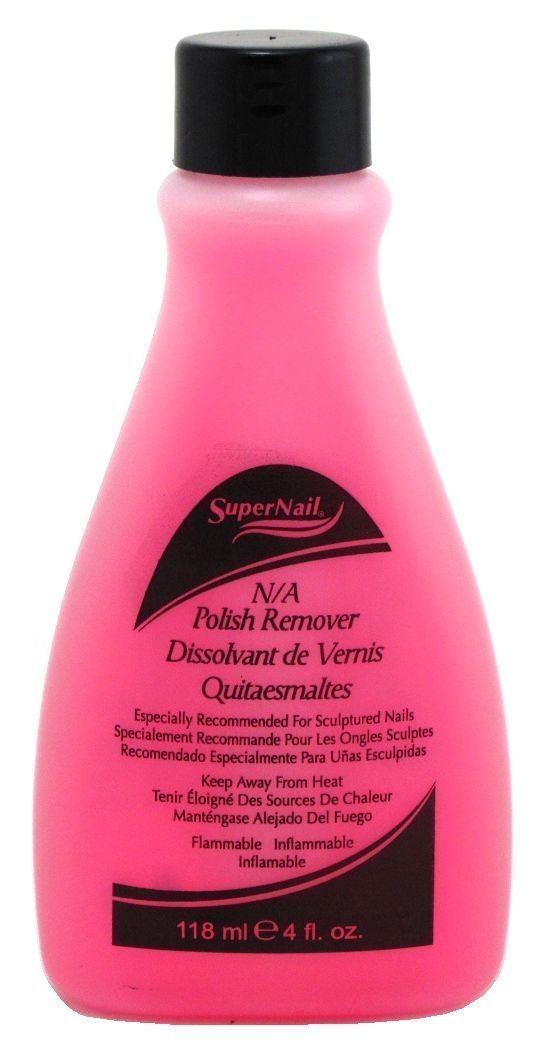 SuperNail  N/A Pink Polish Remover 4 oz