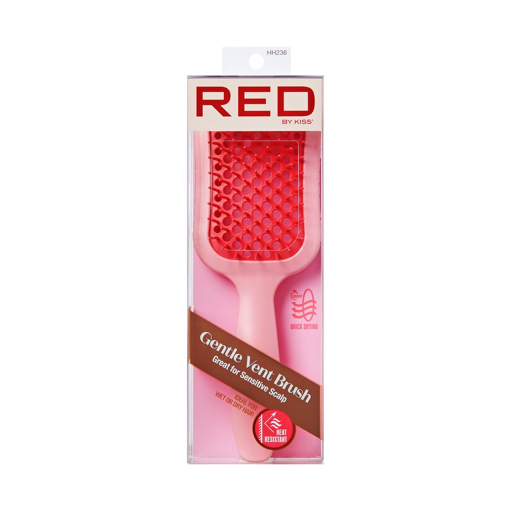 Red Gentle Vent Brush