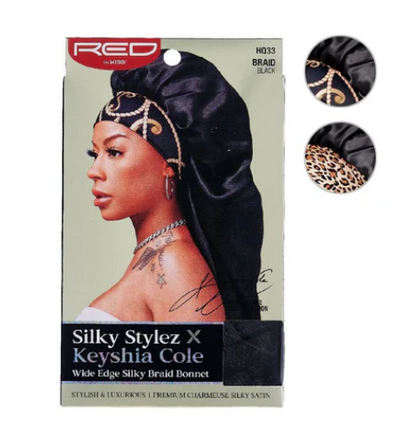 Red HQ Silky Bonnet Braid
