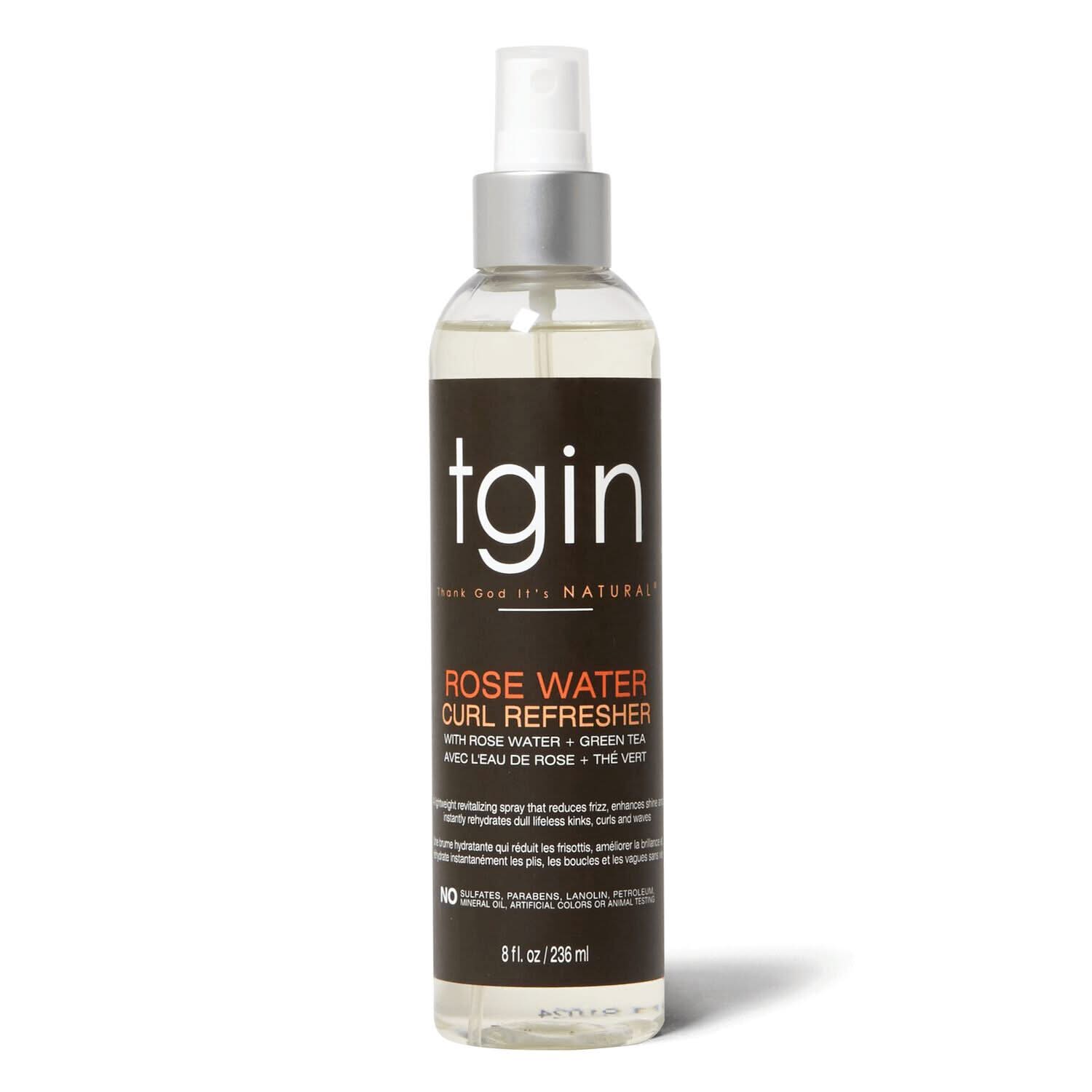 Tgin Rosewater Curl Refresher 8 oz.