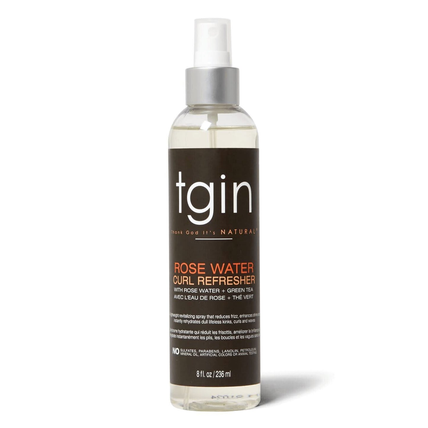 Tgin Rosewater Curl Refresher 8 oz.