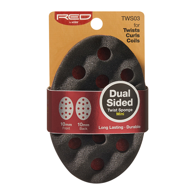 Red Twist Sponge Mini Double Side TWS03