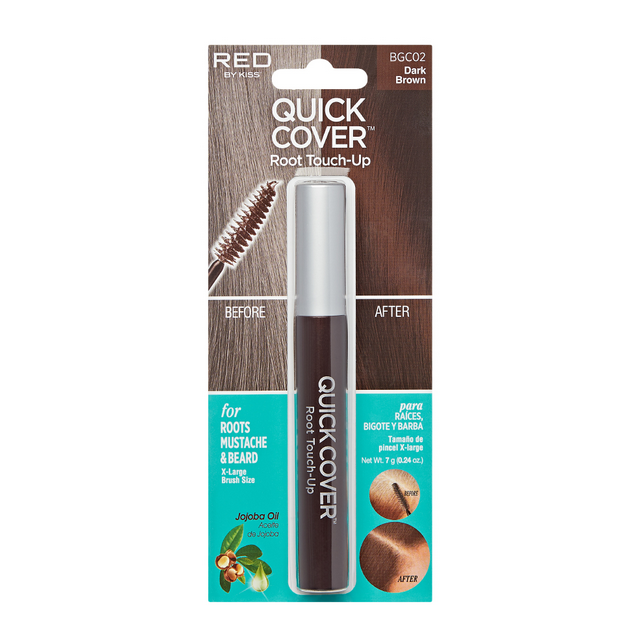 Quick Cover Gray Hair Touch Up Brush Applicator .25 oz BGC Kiss Colors