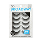 Broadway Eyes 5D Strip Lashes 5 Pair Multipack