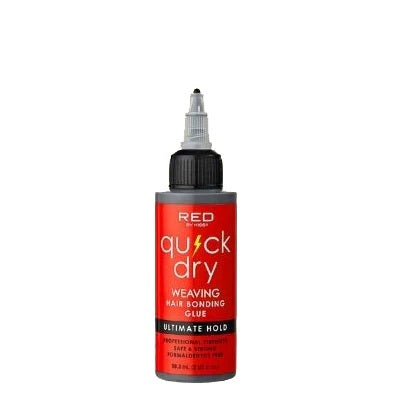 Red Quick Dry Weaving Hair Bonding Glue 2 oz UGL02D