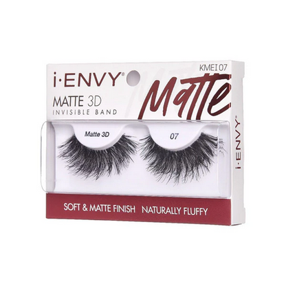 Kiss i-Envy Matte 3D Invisible Band Strip Lashes