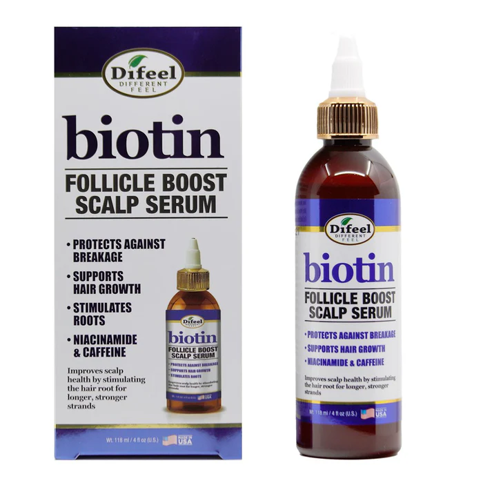 Difeel Follicle Boost Scalp Serum Biotin 4oz