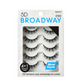 Broadway Eyes 5D Strip Lashes 5 Pair Multipack