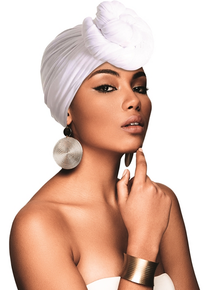 Crinkle Head Wrap Scarf