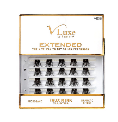 VLuxe Extended Collection Lash Extension Clusters