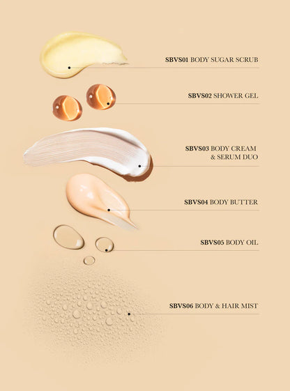 Vanilla Serenade Body Sugar Scrub SBVS01