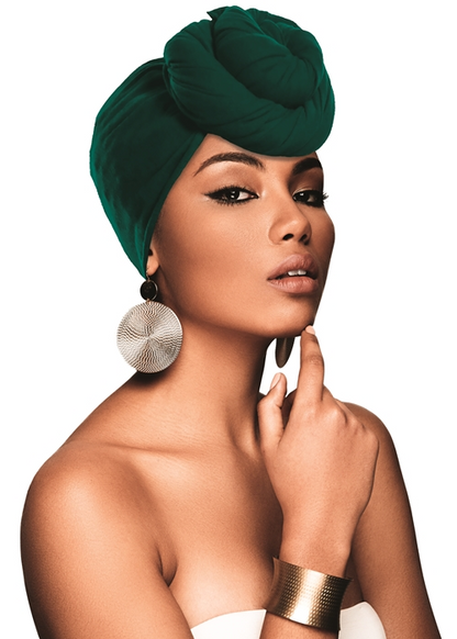 Crinkle Head Wrap Scarf