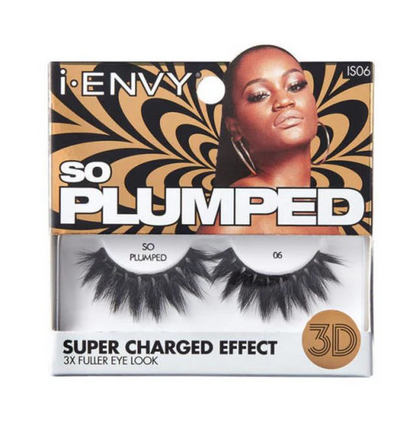Kiss i-Envy So Plumped Super Charged Effect 3D Lashes