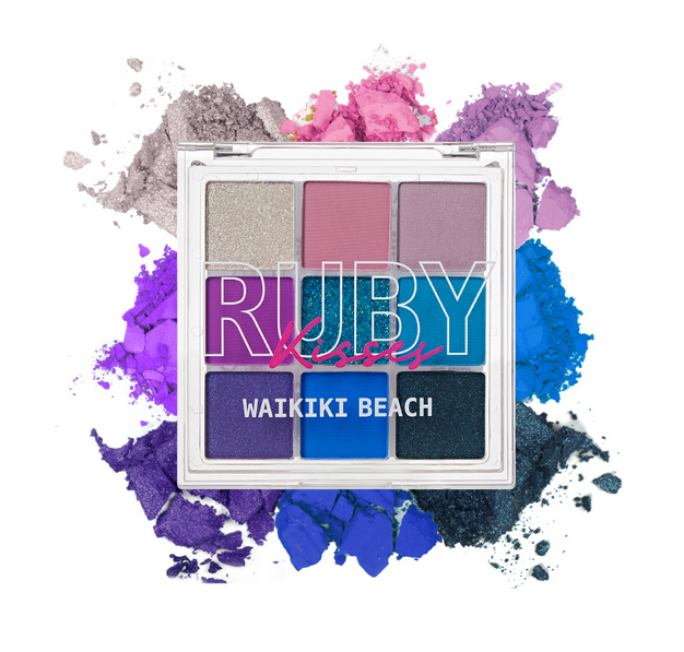 Ruby Kisses Makeup Palette Waikiki Beach Single RMPS20