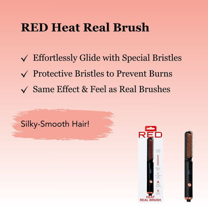 Red Mid Size Hot Brush MHB01