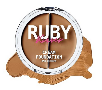Ruby Kisses 3D Face Creator 2 Color Cream Foundation Concealer -RDF