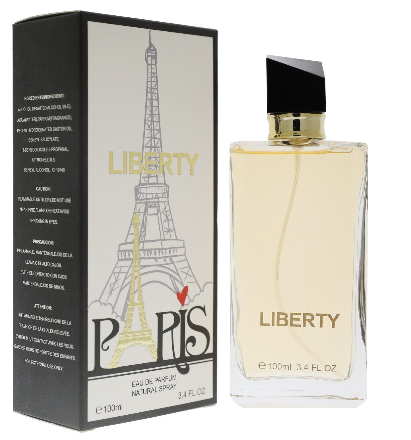 LIBERTY EAU DE PARFUM NATURAL SPRAY 3.4OZ