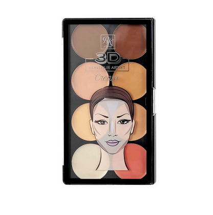 Ruby Kisses 3D Contour Artist Cream Palette -RPCC