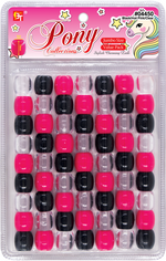 (04450) CLEAR/BLACK/HOT PINK