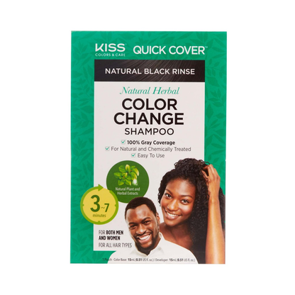 Kiss Color Change Shampoo Black Pouch CCS01D1
