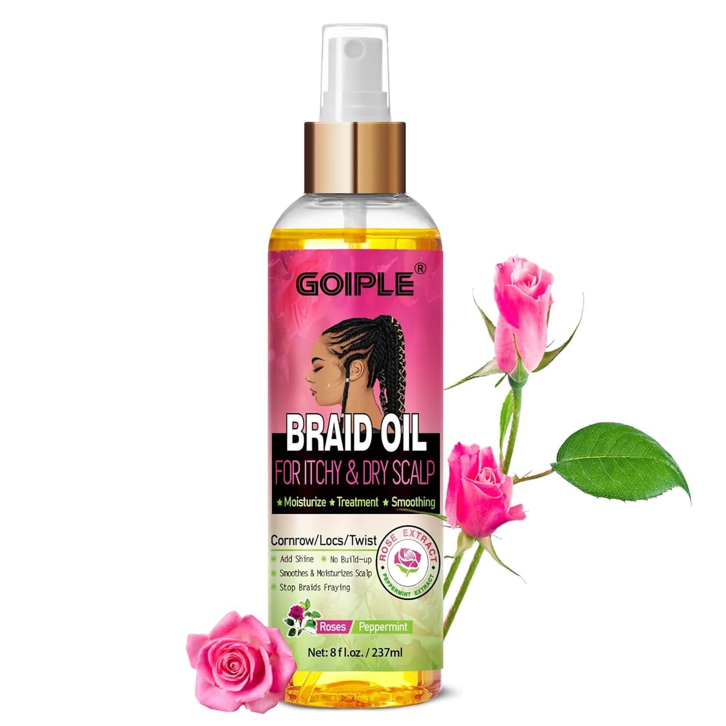 Goiple Braid Oil Spray 8 oz