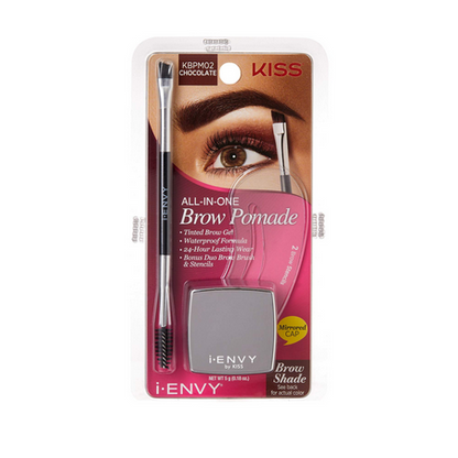 Kiss I.Envy All-In-One Brow Pomade - KBPM