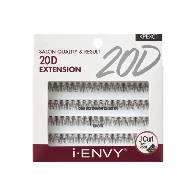 Kiss i-Envy 20D Lash Extension Clusters