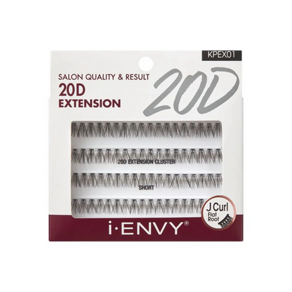 Kiss i-Envy 20D Lash Extension Clusters