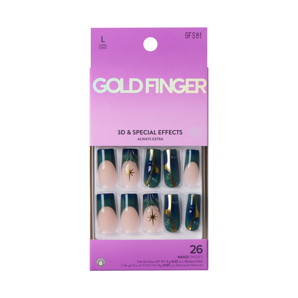 Goldfinger Special Effect Nails