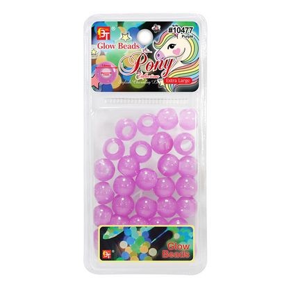 BT Extra Large Glow Round Beads