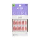KISS Core Color Press-On Nails, Solid Signature Everyday Shade 32-Count Glue-On Kit